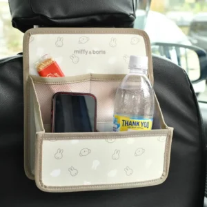 nicott x miffy 可折疊 汽車椅背收納袋 給妳乾乾淨淨 整整齊齊 游刃有餘
