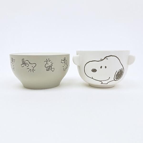 日本製 snoopy 史努比 日式輕鬆時光 飯碗・茶碗套組 日本製 snoopy 史努比 日式輕鬆時光 飯碗・茶碗套組