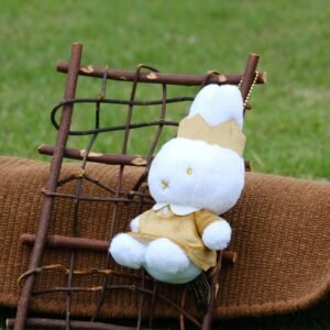 sekiguchi x miffy 70週年限定 皇冠皇后 吊飾 玩偶 金錫錫 真美麗