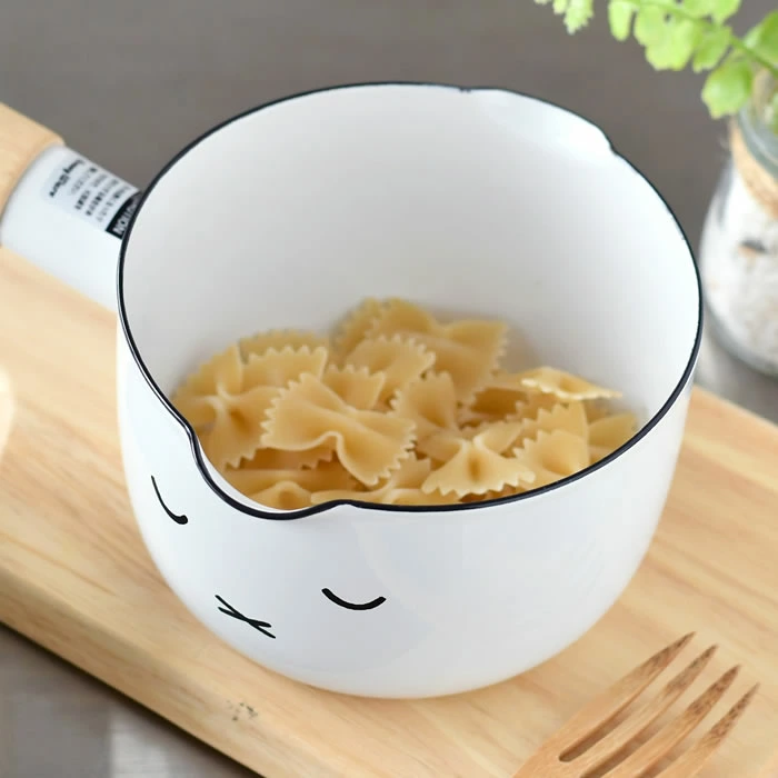 富士珐瑯 x miffy 表情系列 單把 多功能 牛奶鍋 珐瑯鍋 12cm 富士珐瑯 x miffy 表情系列 單把 多功能 牛奶鍋 珐瑯鍋 12cm