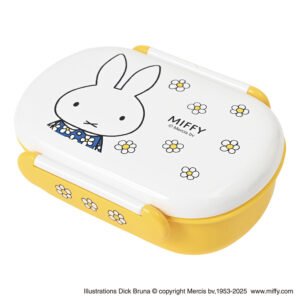 kutsuwa x miffy 日本製 銀離子抗菌處理 分隔 便當盒 270ml