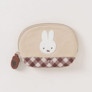 marimo craft x miffy 刺繡 條紋 半月 收納包 面紙包