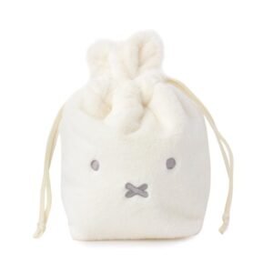 marimo craft x miffy 柔軟毛絨 抽繩 收納袋 ㄕㄨ