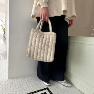 heming's x dick bruna miffy 絎縫方格 泡泡 手提袋