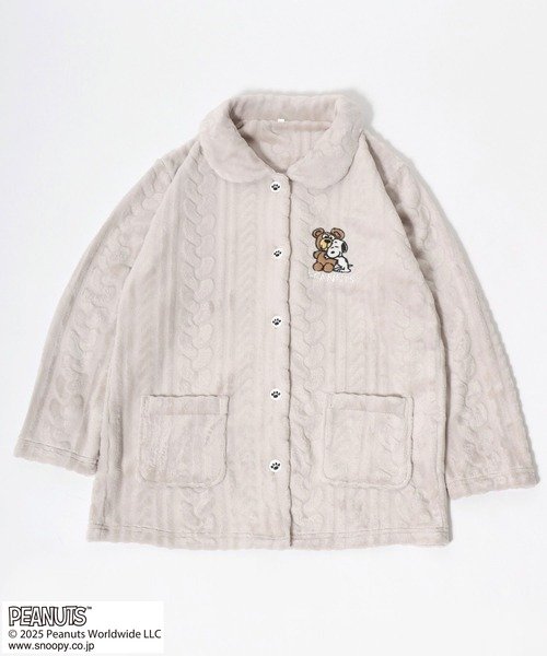peanuts/snoopy 史努比 蓬鬆柔軟 壓紋 居家服 套裝 睡衣 peanuts/snoopy 史努比 蓬鬆柔軟 壓紋 居家服 套裝 睡衣