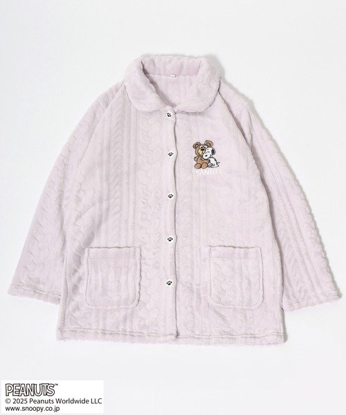 peanuts/snoopy 史努比 蓬鬆柔軟 壓紋 居家服 套裝 睡衣 peanuts/snoopy 史努比 蓬鬆柔軟 壓紋 居家服 套裝 睡衣