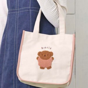 marimo craft x miffy 米飛兔 波里斯熊 蓬鬆刺繡 手提袋 托特包 (複製)