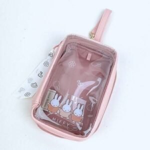 marimo craft x miffy 米飛兔 多功能 掛繩 透明 收納包 痛包