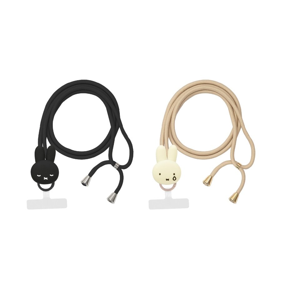 gourmandise x miffy 米飛兔 multi ring plus 大頭造型 手機夾片 揹帶 頸繩 gourmandise x miffy 米飛兔 multi ring plus 大頭造型 手機夾片 揹帶 頸繩