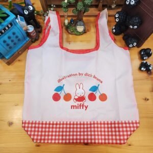 marimo craft x miffy 米飛兔 復古櫻桃 環保 購物袋