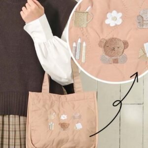 marimo craft x miffy 米飛兔 波里斯熊 絎縫 刺繡 托特包 手提袋