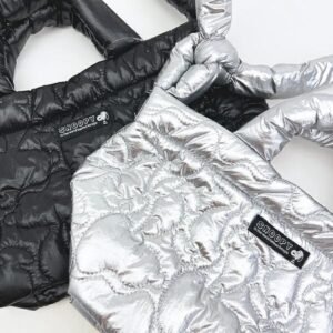 roototexsnoopy peanuts 經典剪影菱格紋 2way 肩背包 手提包