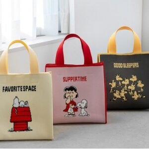 snoopy／peanuts 史努比 針織包 m