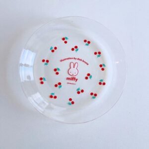 marimo craft x miffy 米飛兔 日本製 玻璃 圓ㄆㄢ 復古櫻桃版 (複製)